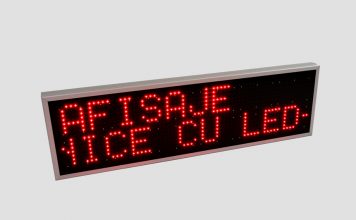 Afișaje electronice cu LED-uri – TOP avantaje afisaje electronice cu led