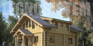 Legnosistem – expert în construcția caselor din lemn rotund cabana busteni lemn rotund