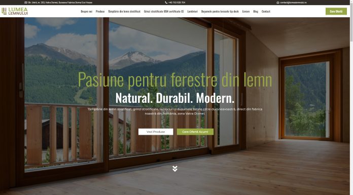 Pasiunea pentru ferestre din lemn a creat o afacere de succes Pasiunea pentru ferestre din lemn a creat o afacere de succes