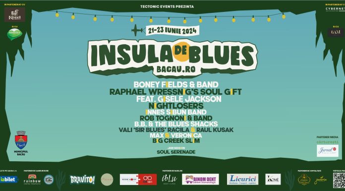 Prima ediţie a Festivalului „Insula de Blues” Bacău 2024 Prima ediţie a Festivalului "Insula de Blues" Bacău 2024